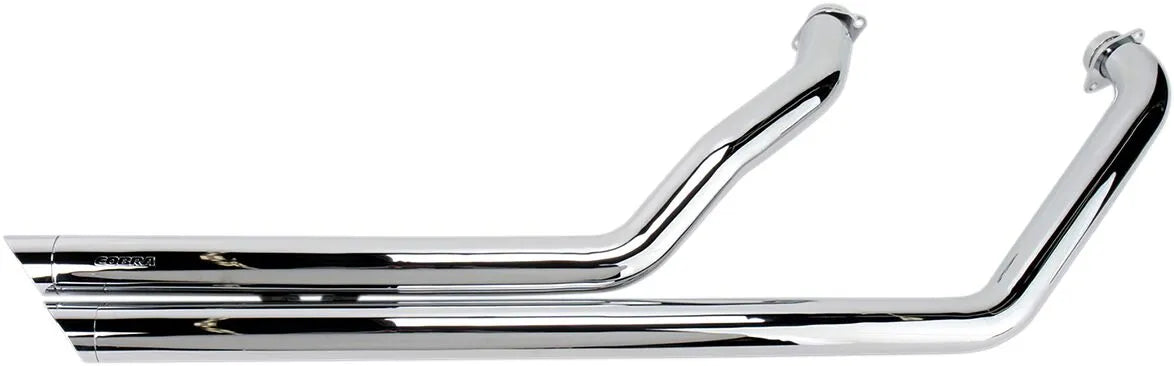 Cobra Streetrod Slashdown Auspuffanlage - Chrom 2-in-2