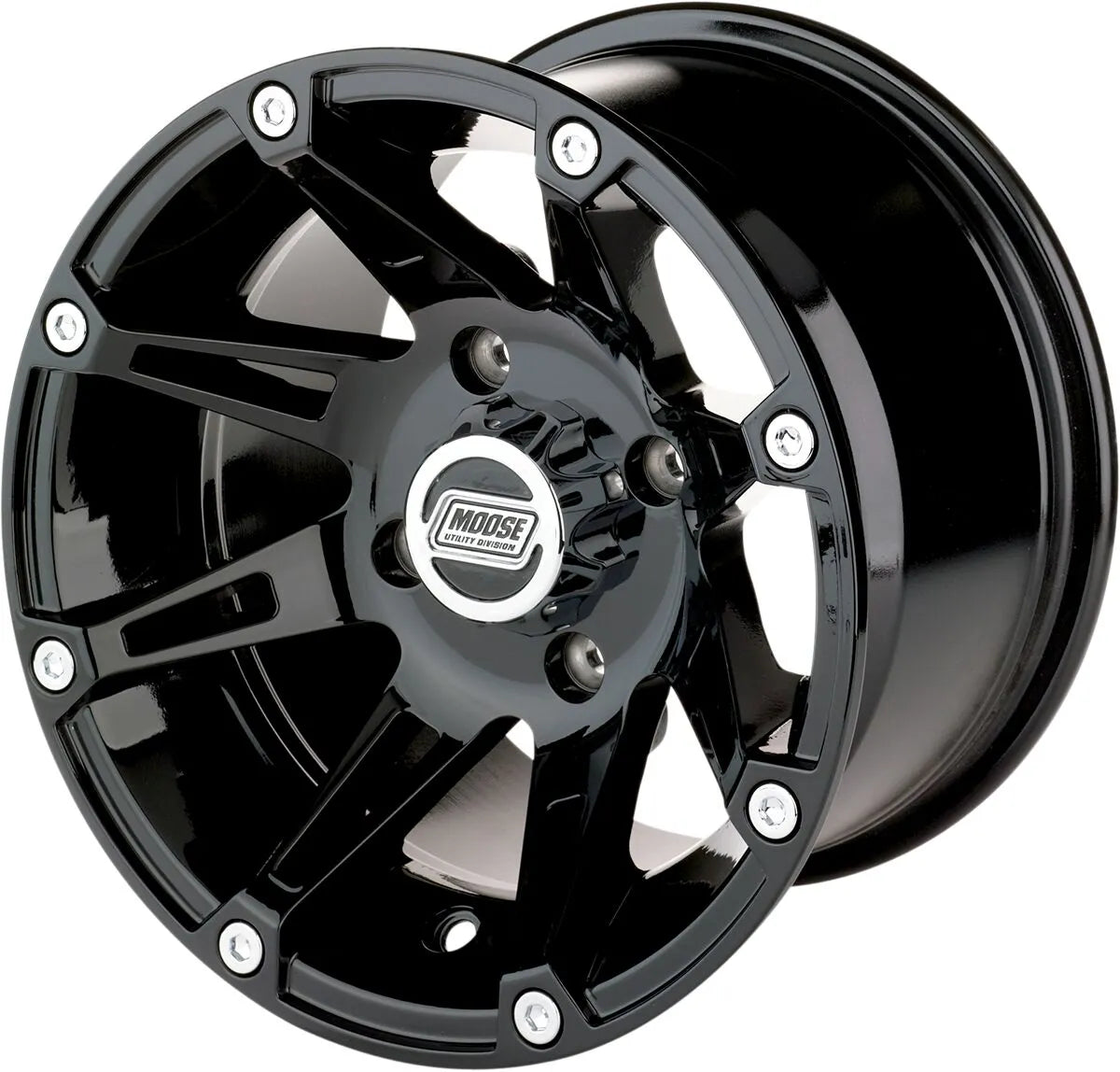 Moose Offroad 387X Wheel 14x7 4/136 4+3 Black