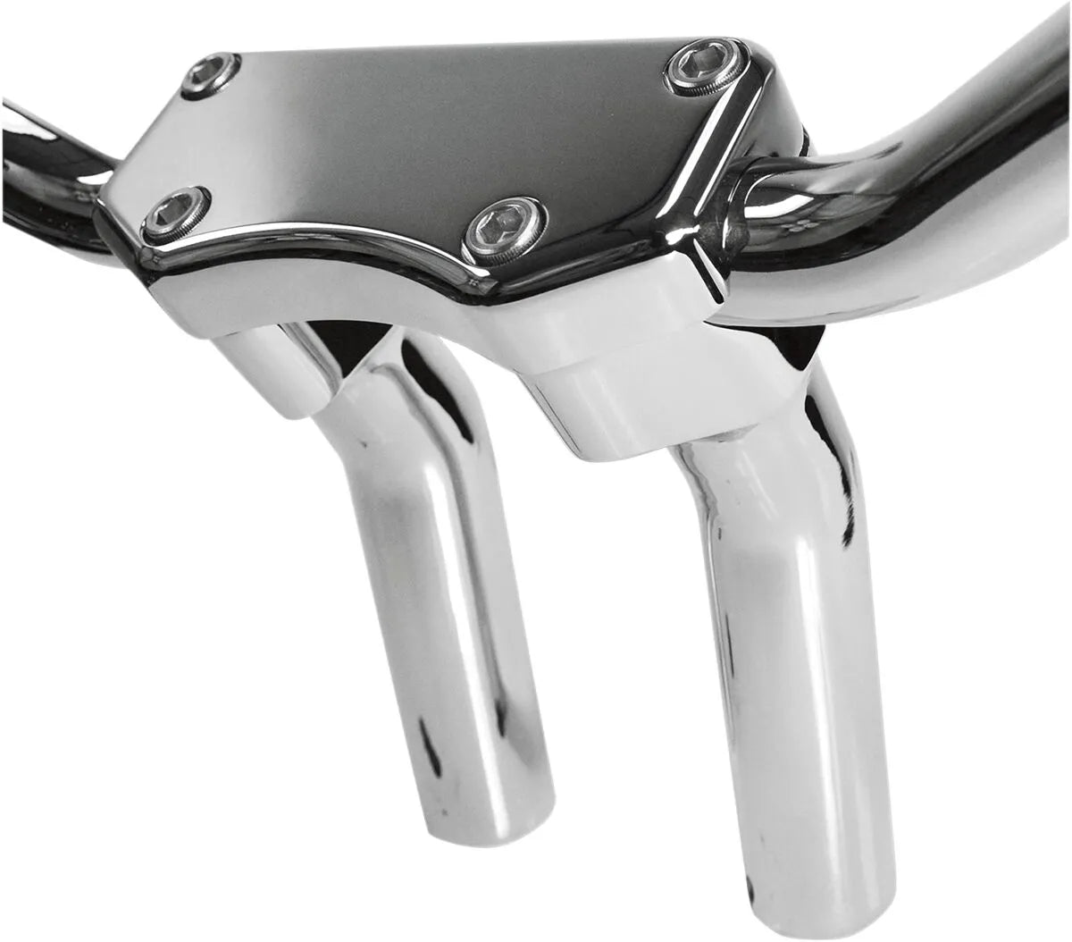 Drag Specialties Handlebar Riser Kit - Chrome, 5.5" Rise