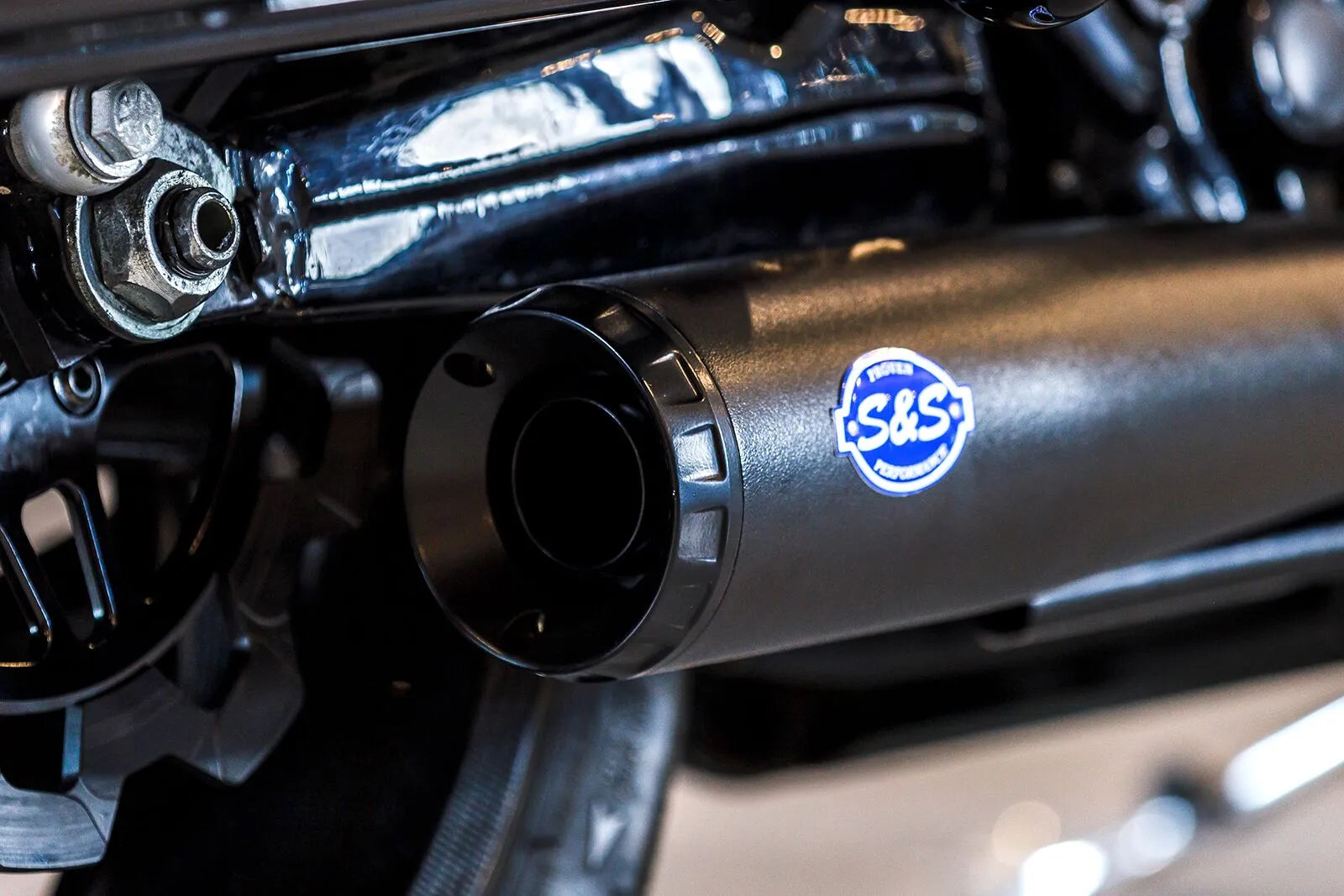 S&S Cycle Diamondback 2-in-1 Auspuffanlage