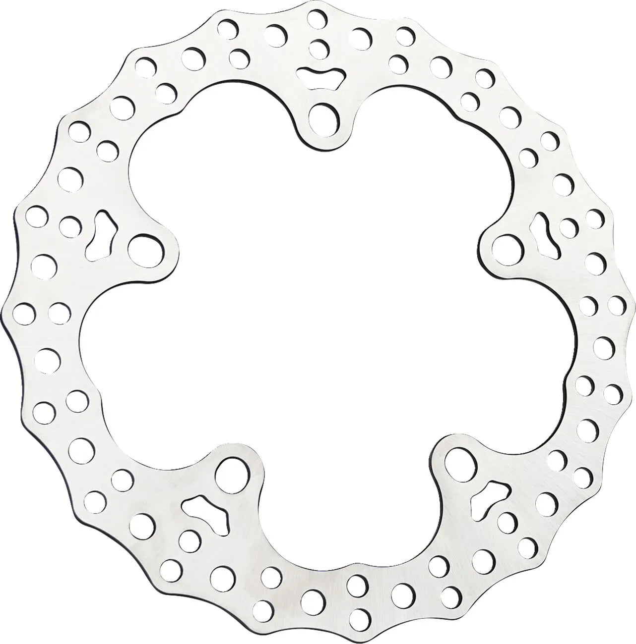 Arlen Ness Jagged Floating Bremsscheibe Für V-Twin