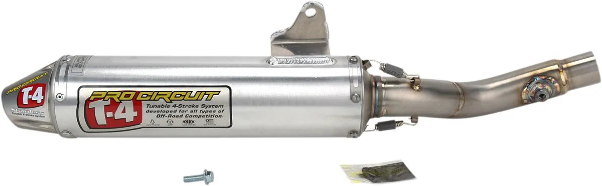 Pro Circuit T-4 Slip-On Schalldämpfer für verbesserte Leistung