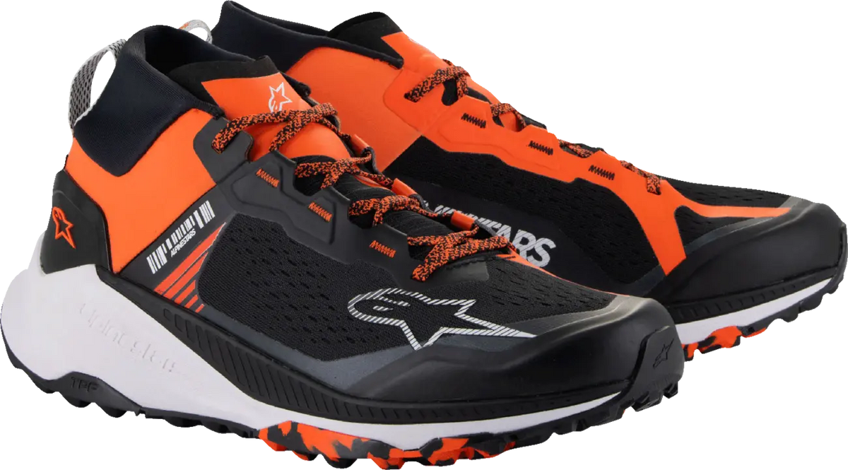 Alpinestars Meta XR V2 Shoes Black/Orange/White