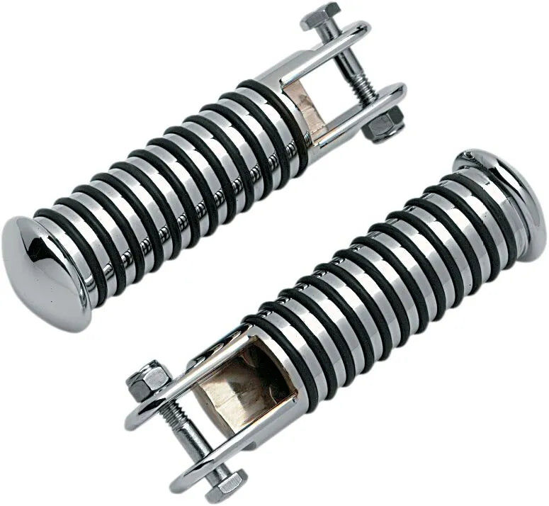 Drag Specialties Sundance Round Rib Foot Pegs