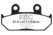 Ebc Vee Semi-Sinter Bremsbeläge - Vorne