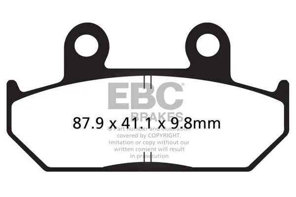 Ebc Vee Semi-Sinter Bremsbeläge - Vorne
