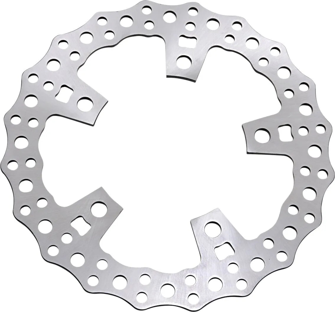 Arlen Ness Jagged Floating Rotor für V-Twin - Vorne