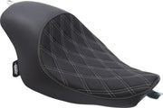Drag Specialties 3/4 Solo Seat - For Harley Davidson