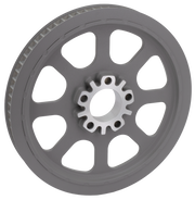 Zodiac Stock Replacement Rear Wheel Belt Pulleys – Final Drive
