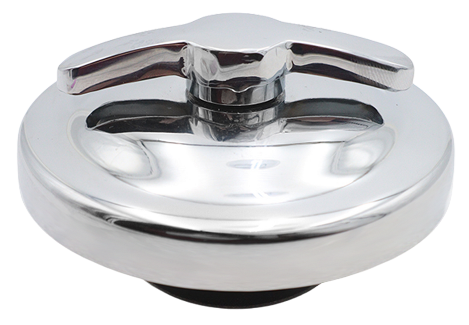 V-Twin Chrome Oil Tank Cap Assembly – Gas- & Oil Tank