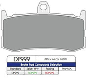 Dp Brakes Rdp999 Race Pads Für Hochleistungsbremsen - Vorne