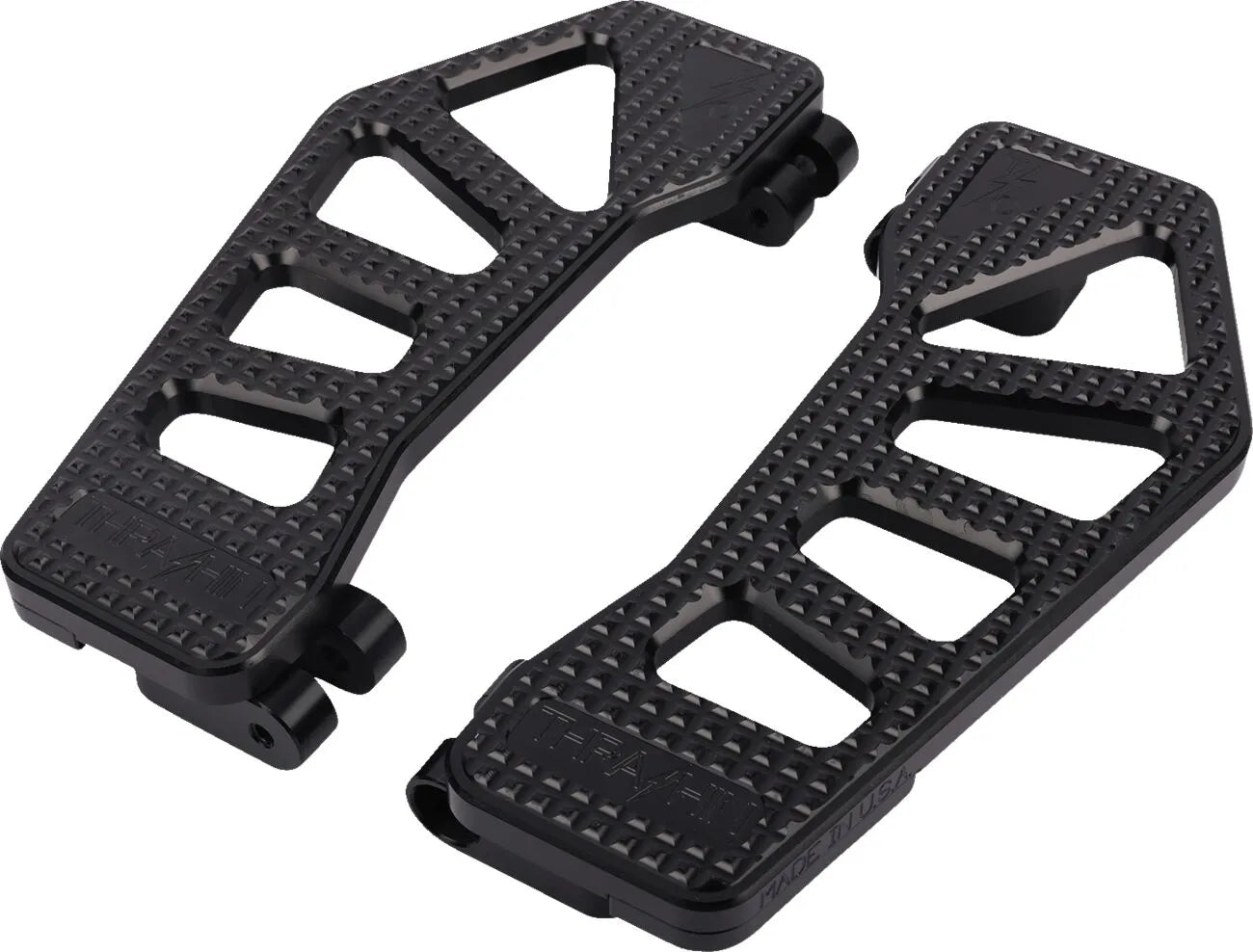 Thrashin Supply Floorboards - Black Anodized