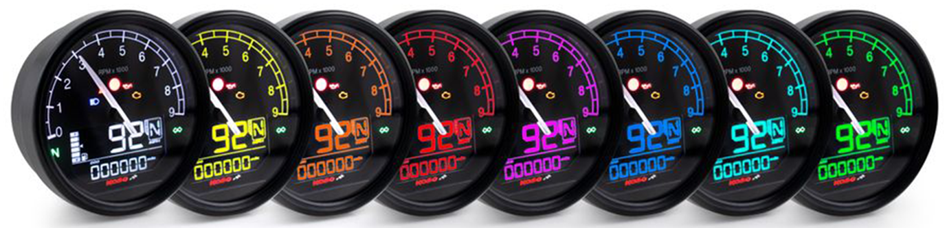 Koso D80 TNT-05 Speedo and Tachometer Combo – Gauges & Dashes