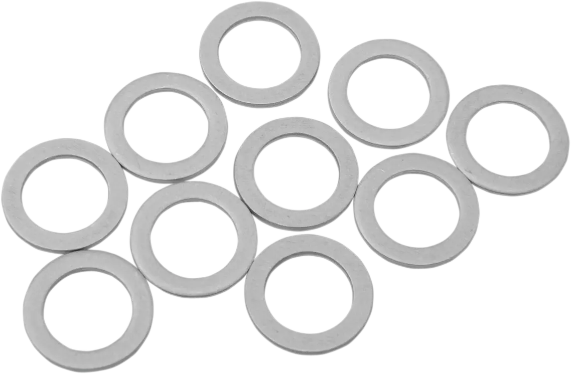Drag Specialties Aluminium Dichtringe 10er-Pack