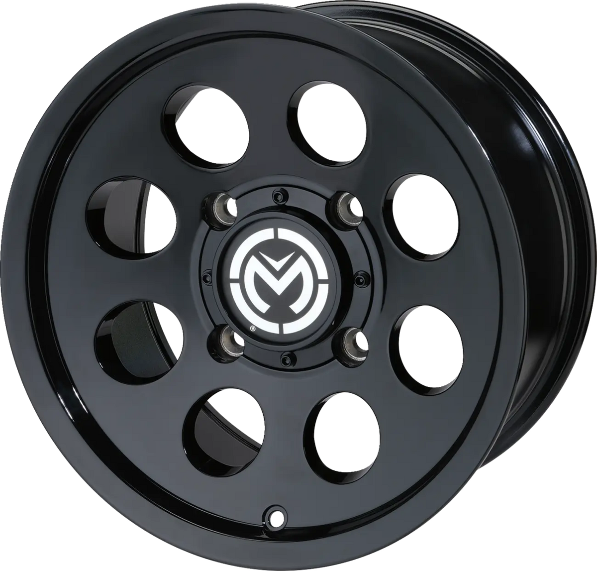 Moose Offroad 26X Front Wheel - 12x7 - Gloss Black - 26MO127136GB4