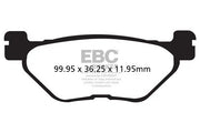 Ebc Sfa Serie Organische Bremsbeläge Für Roller