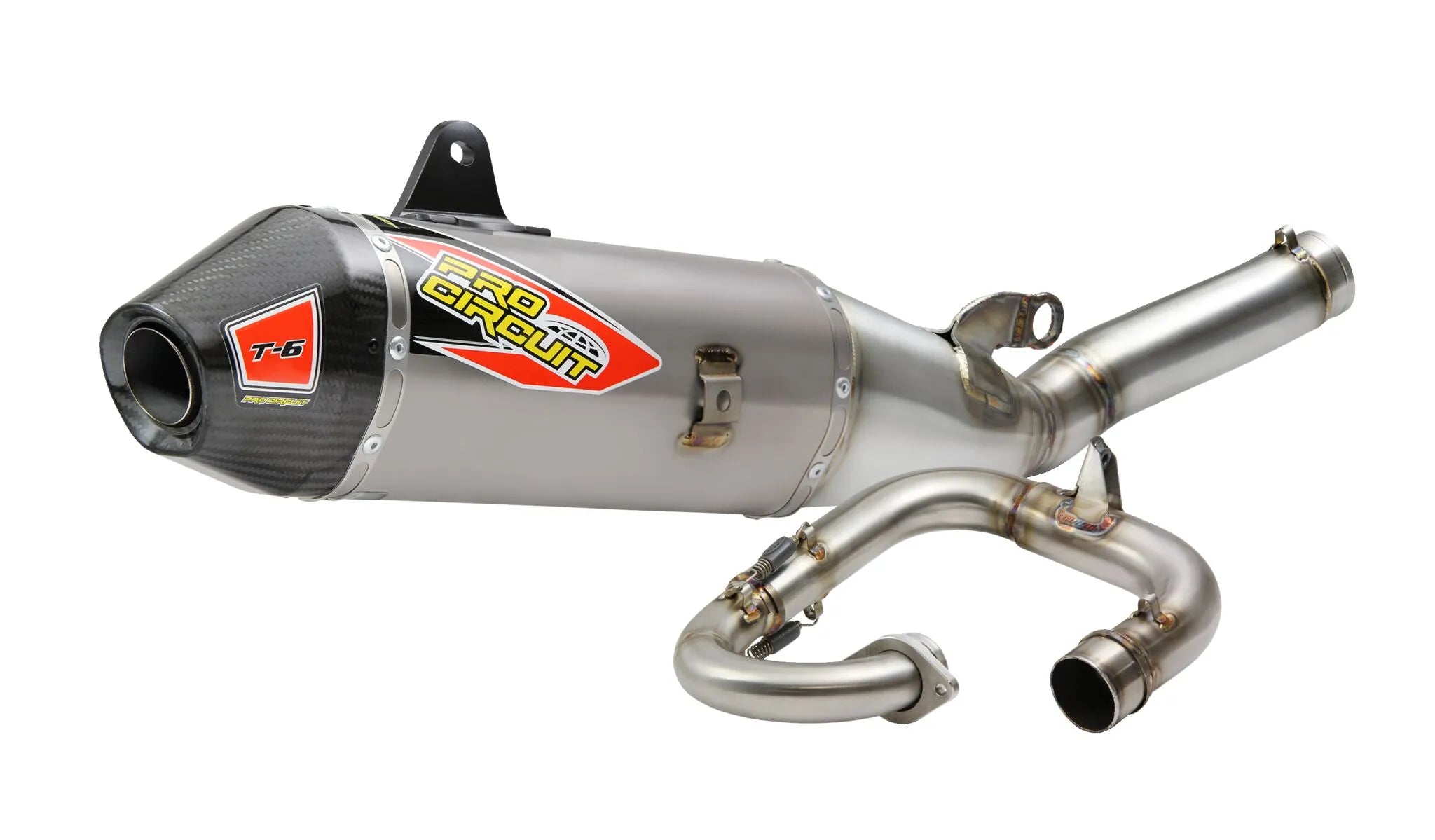 Pro Circuit T-6 Euro Auspuffanlage Ss/ti/cf Komplettanlage
