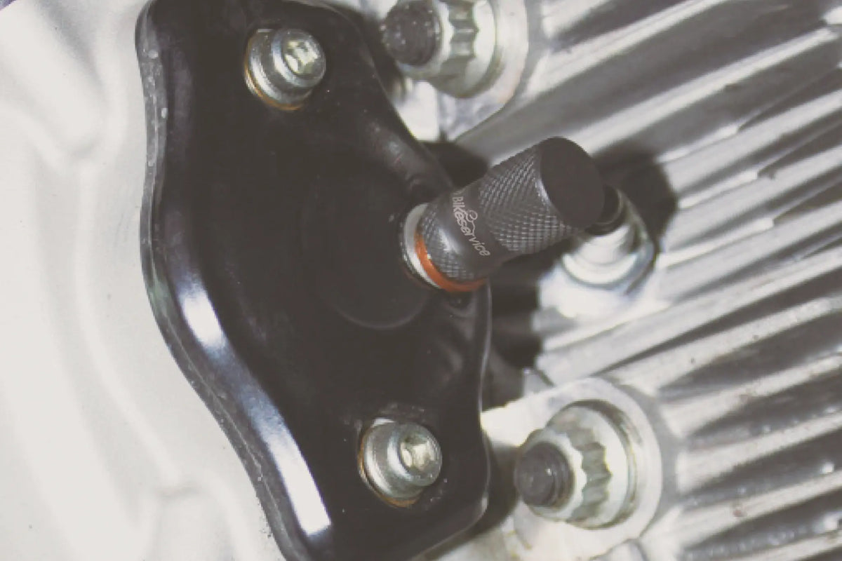 Bikeservice Camshaft Locking Pin Set M6 Black 3 Valve for Ducati