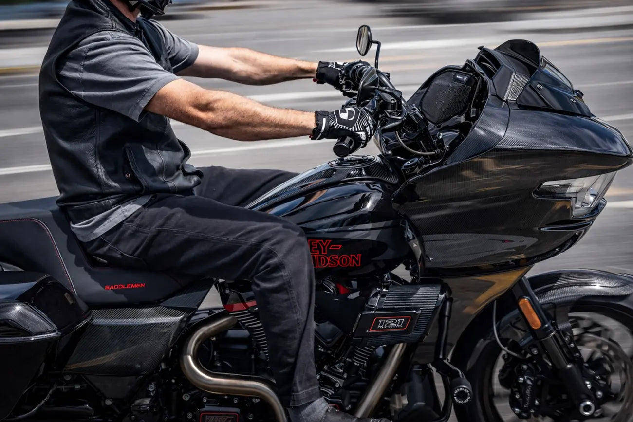 Saddlemen Carbon Fiber Dash Panel for Touring Models