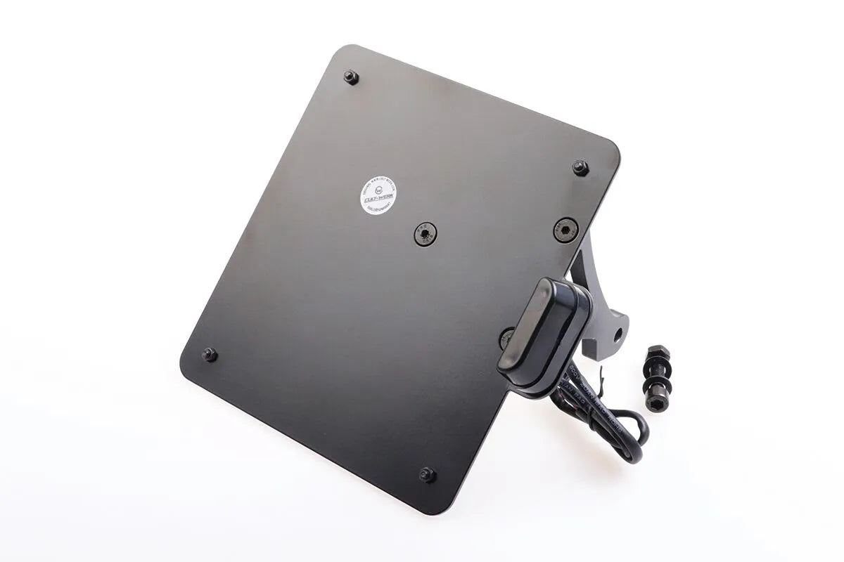 Cult Werk License Plate Holder With Led Lighting