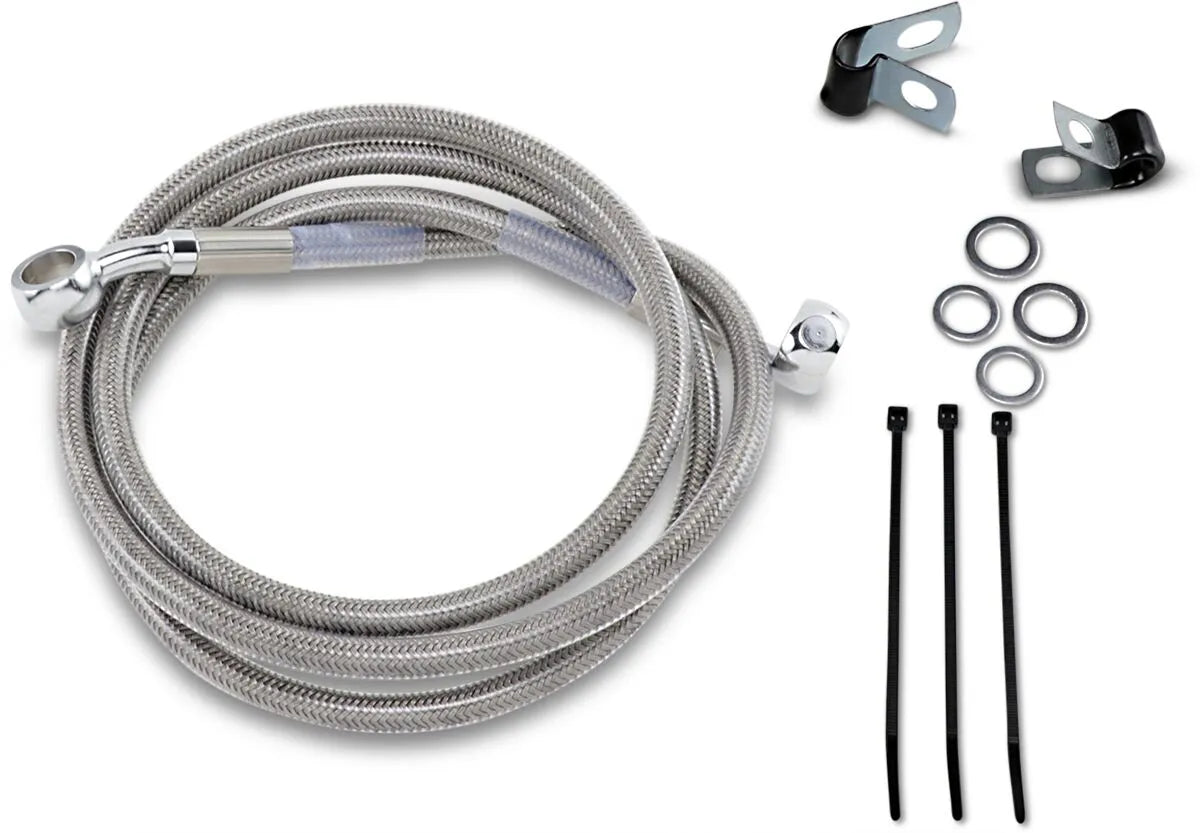 Drag Specialties Extended Brake Line Kit 49.25"