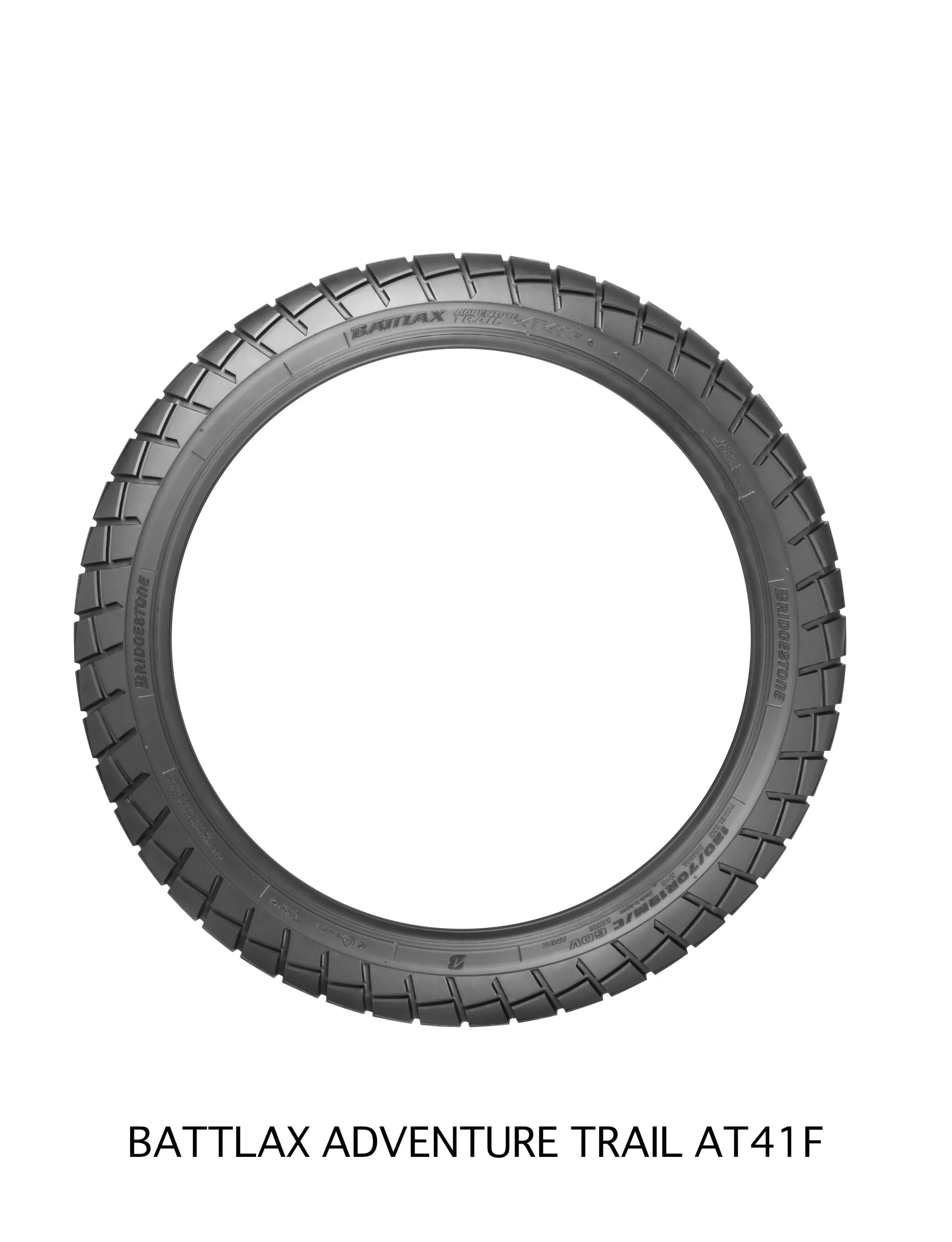 Bridgestone Battlax Adventure Trail At41 Tire - 90/90v21 Front