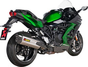 Akrapovic Slip-on Line Titan Endschalldämpfer für Kawasaki Ninja H2 Sx - ECE Straßenzulassung