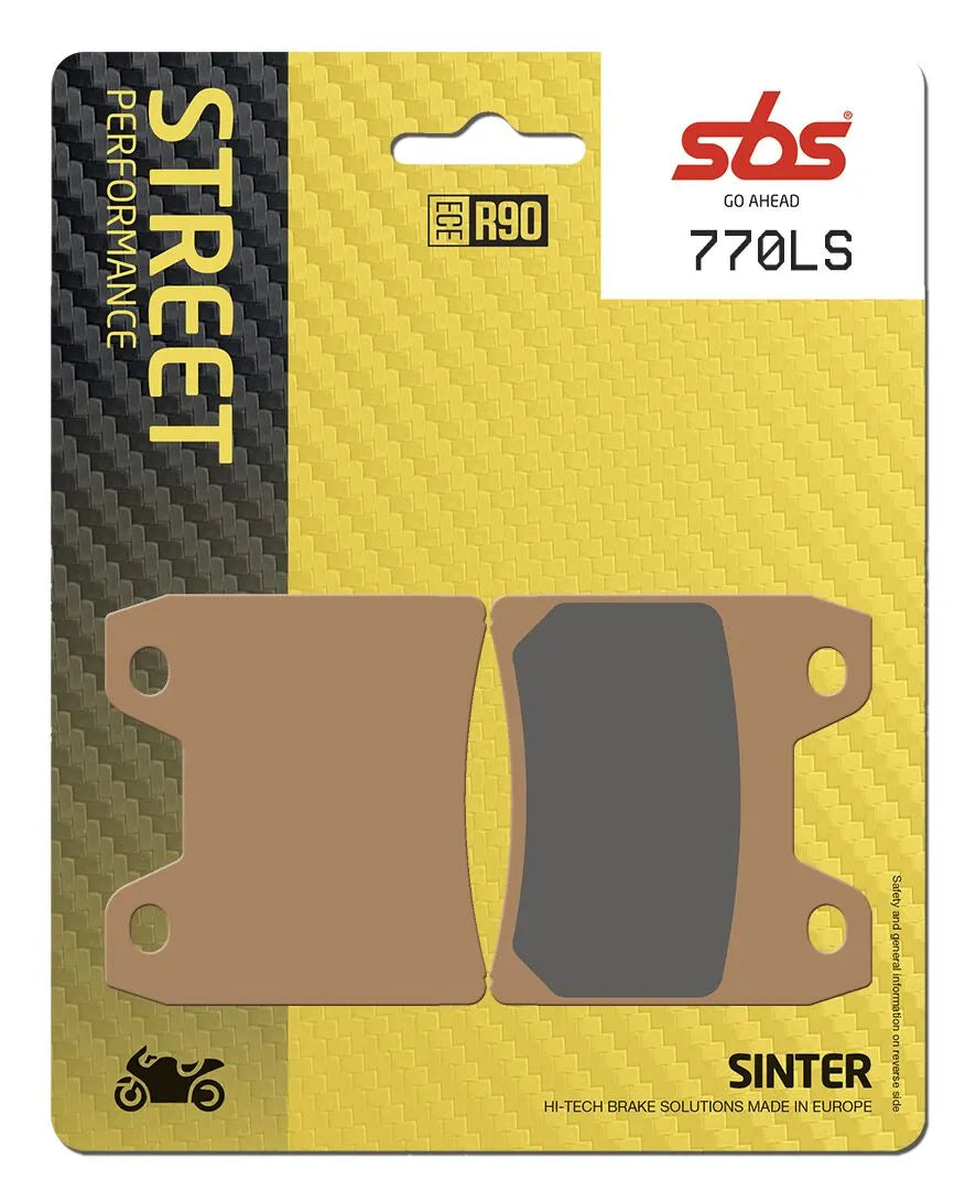 Sbs Ls Street Excel Gesinterte Hinterrad-Bremsbeläge - Hinten