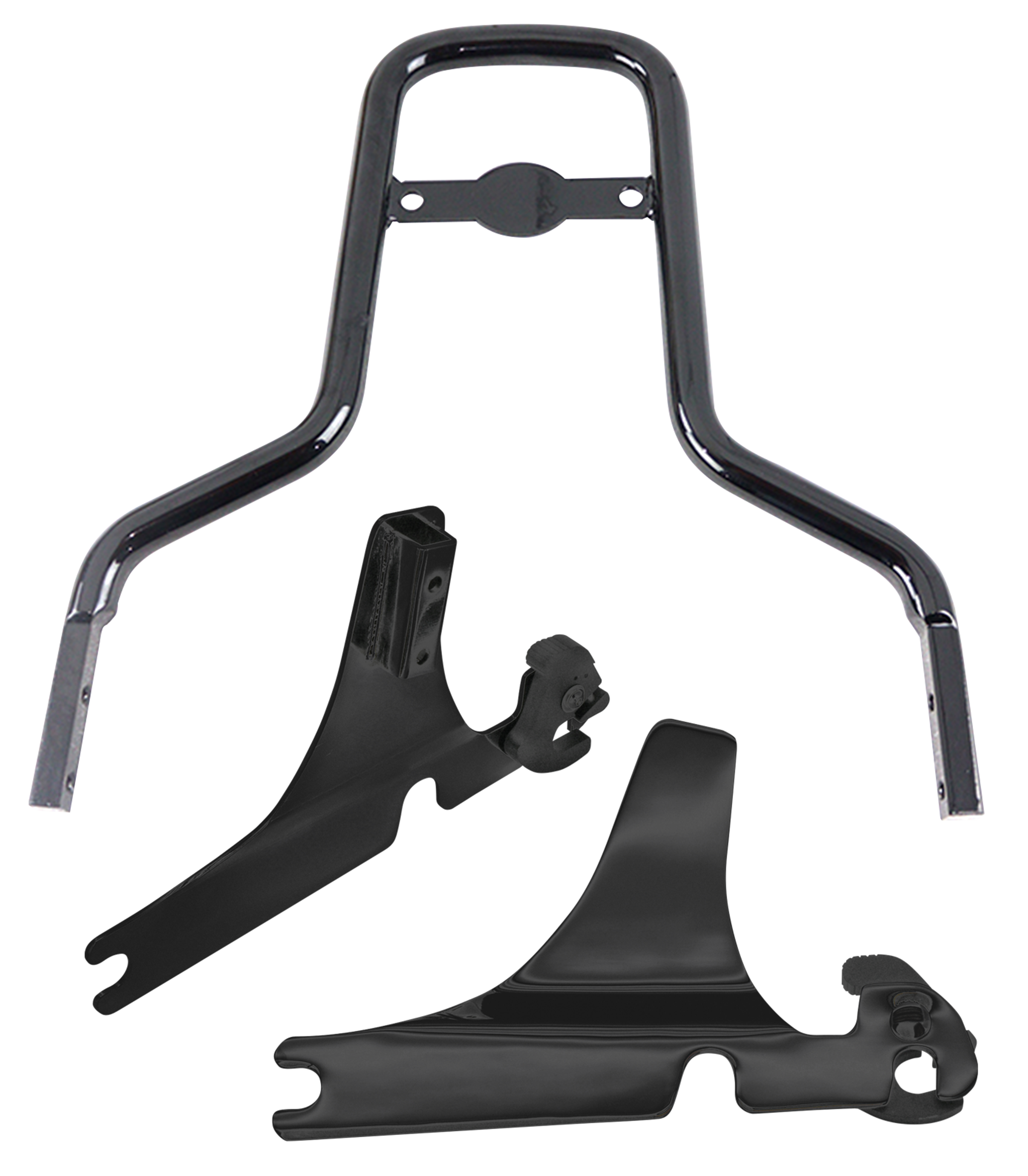 V-Twin Detachable Sissy Bars for Twin Cam Breakout – Seat