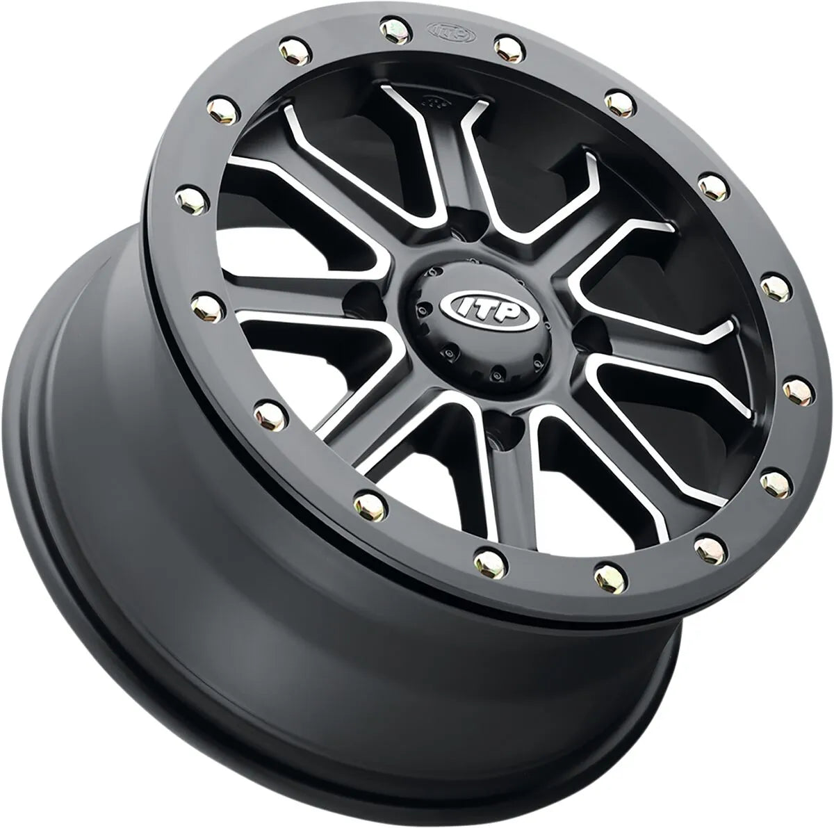 Itp Inertia Wheel - 15x7 Matte Black