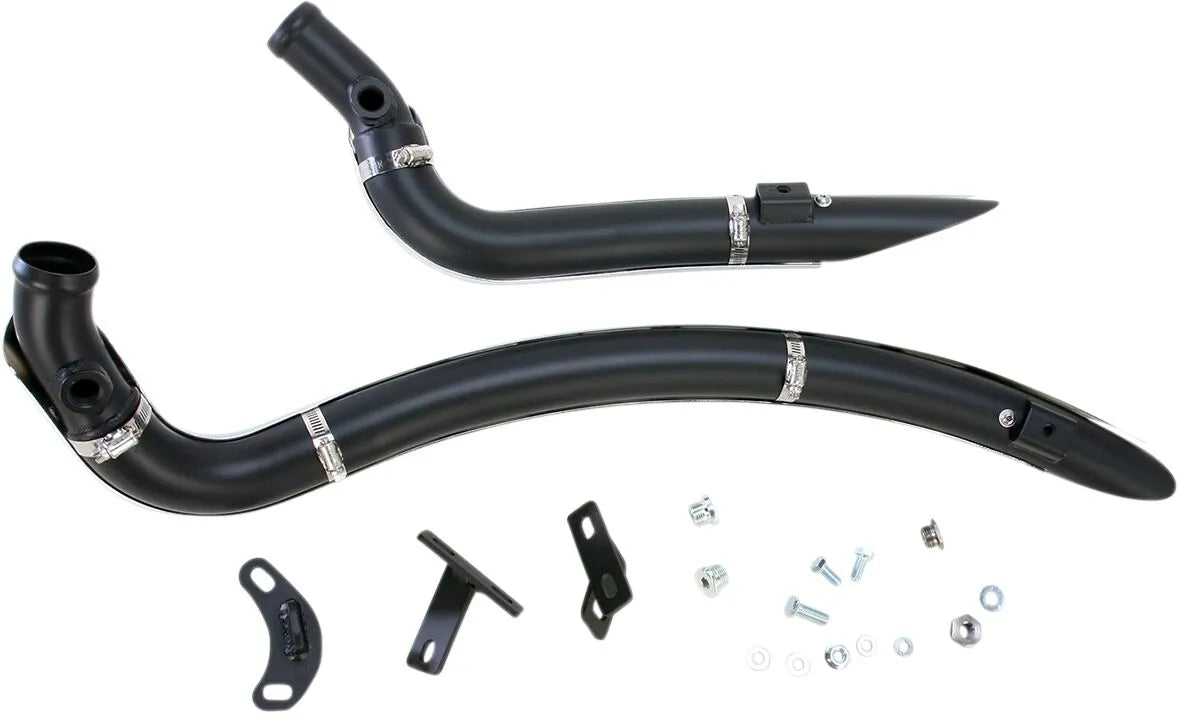Bassani Xhaust Radial Sweeper Exhaust Full System Black Steel