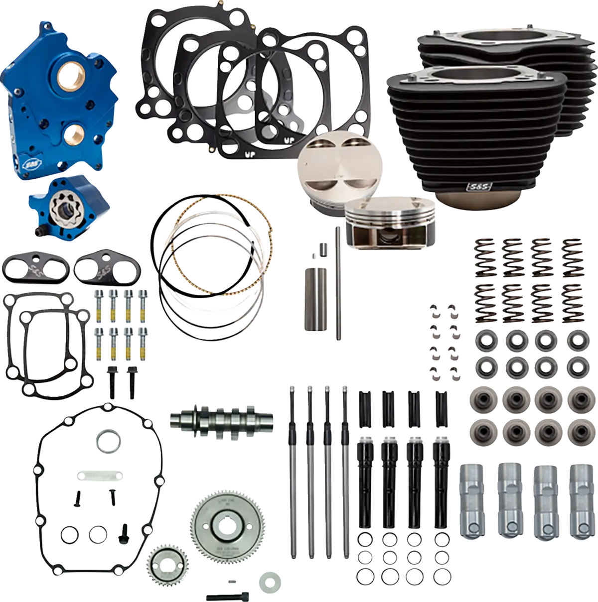 S&S Cycle 124" VVT Power Package Engine Kit