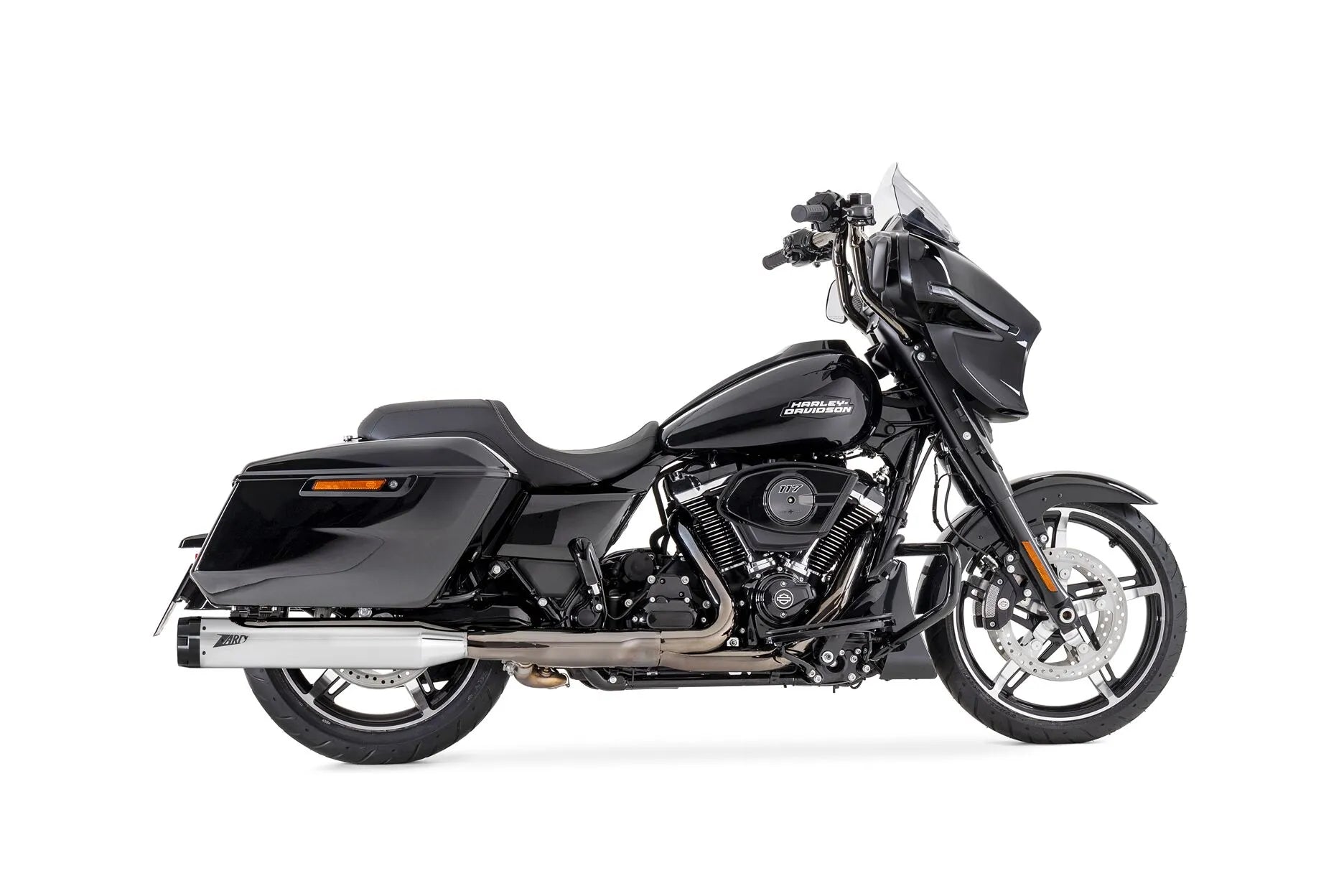 Zard 4.5" Slip-On Auspuff Für HD Grand American Touring - ECE Straßenzulassung