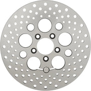 Drag Specialties Gebohrte Bremsscheibe aus Edelstahl - Hinten