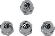 James Gasket Chrom Acorn Auspuffmuttern - 5/16"-24, 4er Pack