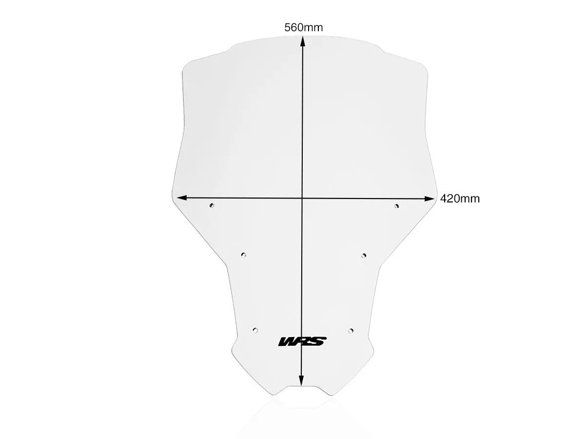 Wrs Windscreen - Enhanced Rider Protection