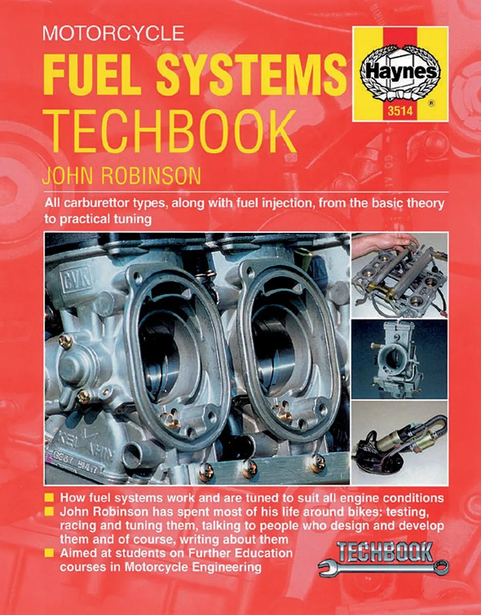 Haynes Motorcycle Fuel System Techbook for Suzuki Van Van