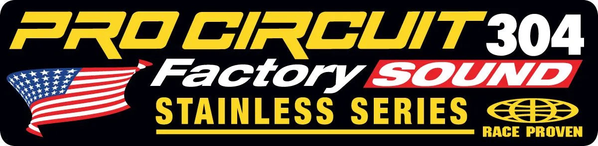 Pro Circuit Auspuff Aufkleber