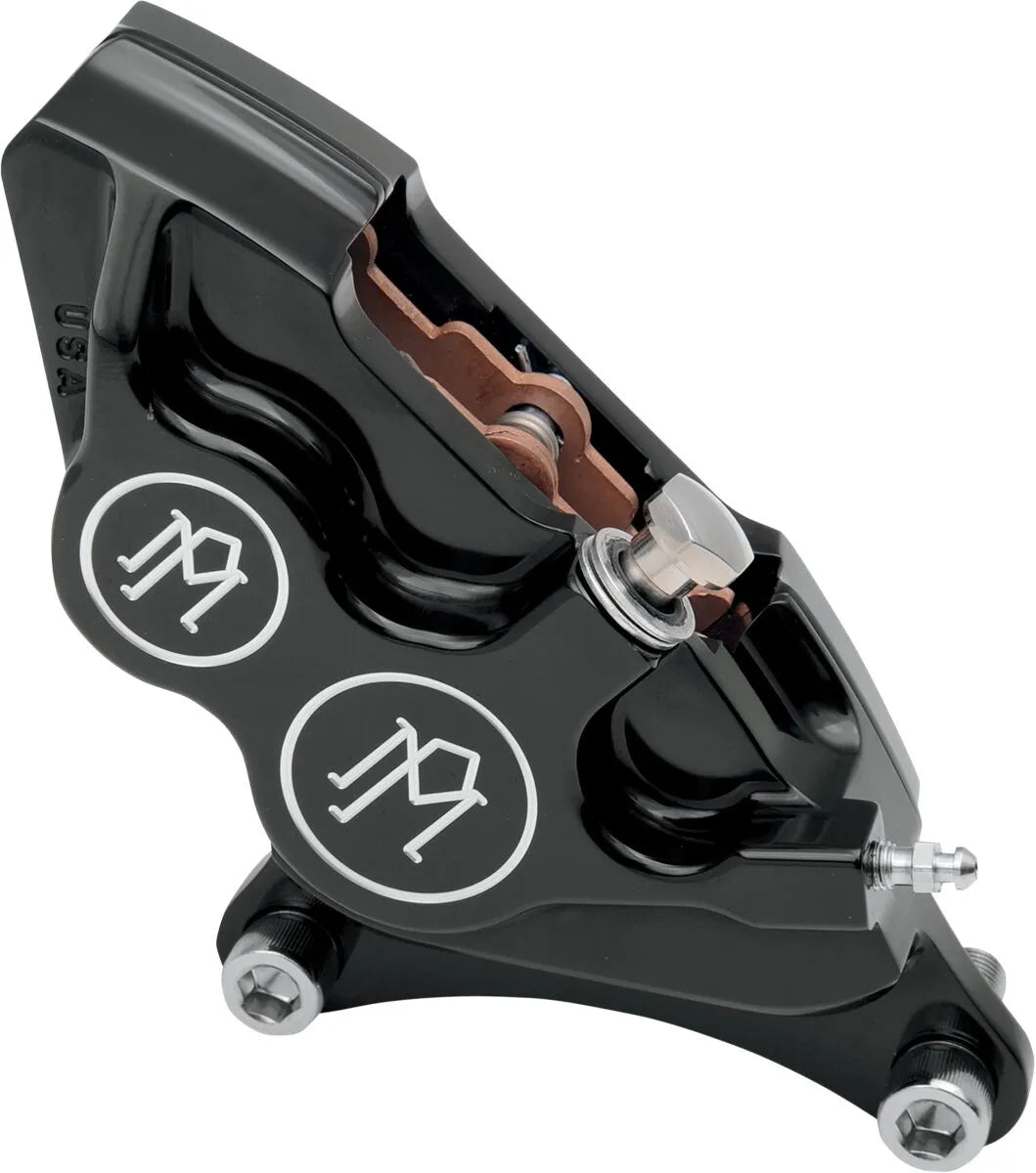 Performance Machine Vierkolben-Bremssattel Für Vorne Links