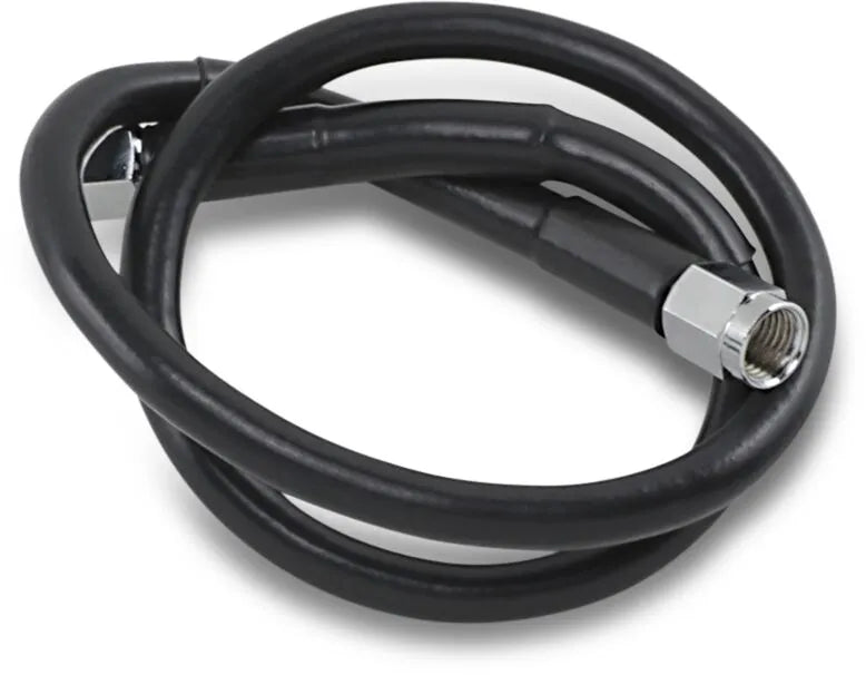 Drag Specialties Universal Bremsschlauch 23" Schwarzes Vinyl
