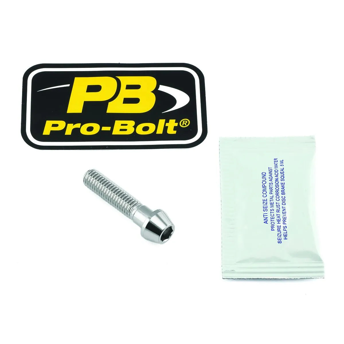 Pro Bolt Stainless Steel Front Axle Pinch Bolt Kit