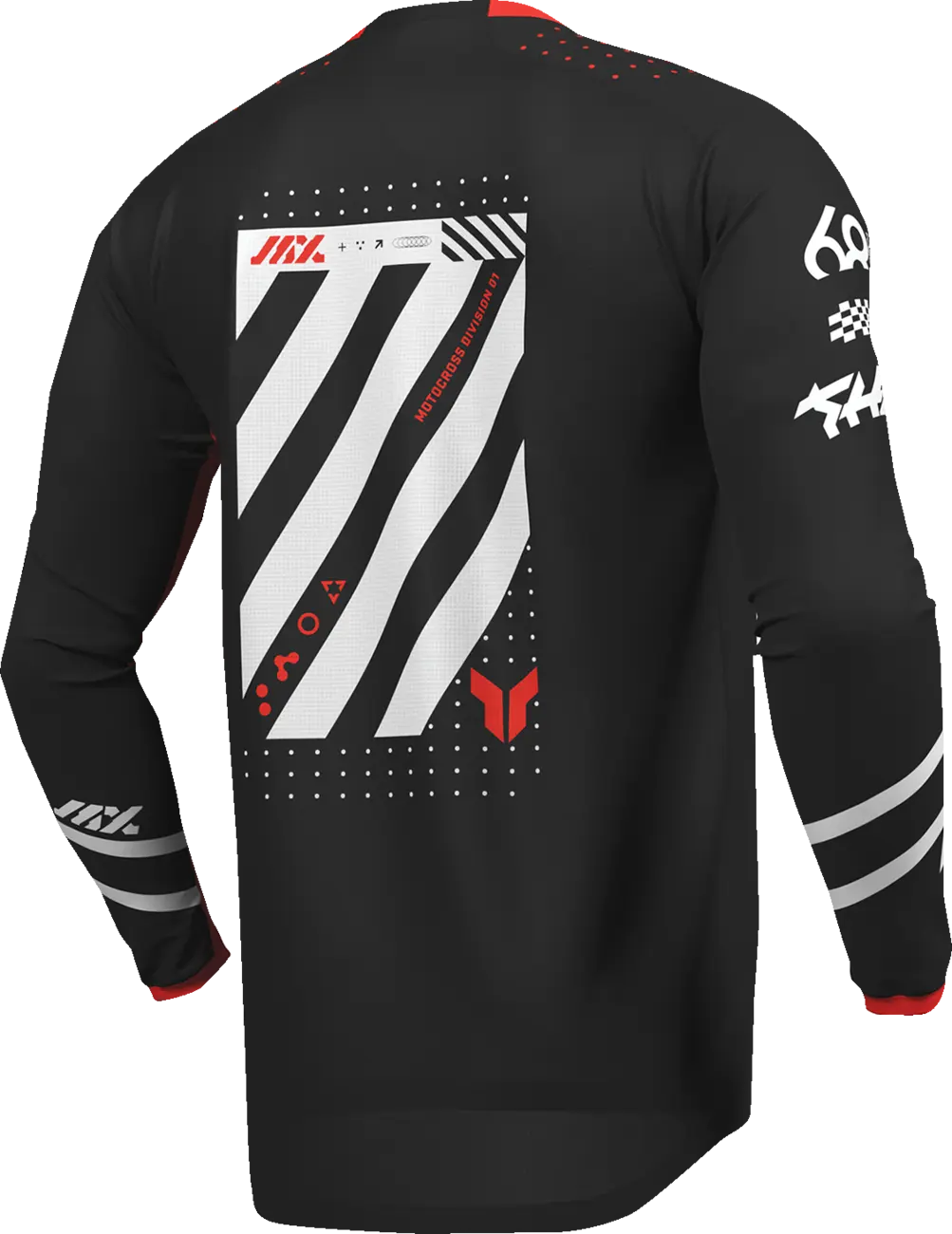 Thor Youth Launchmode Futura Jersey Black/Red