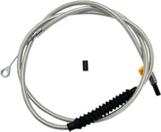 La Choppers Stainless Steel Braided Clutch Cable for Ape Hangers
