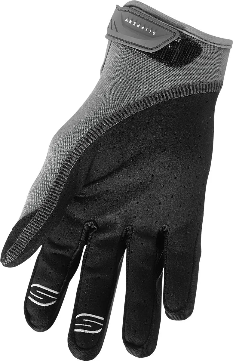 Slippery Circuit Gloves Red/Charcoal