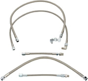 Drag Specialties Stainless Steel Braided Oil Line Kit