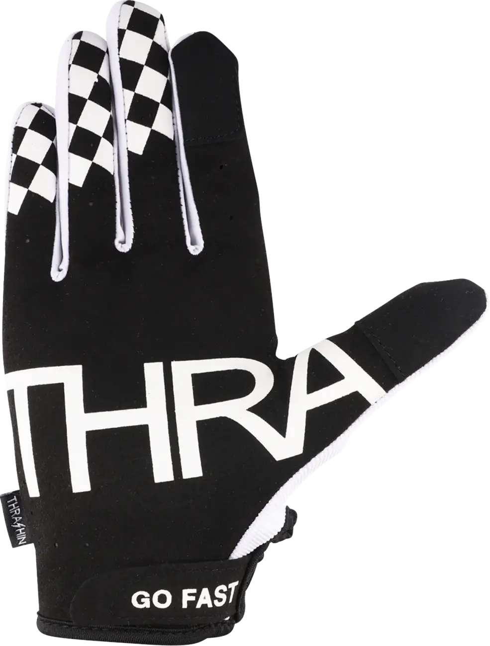 Thrashin Supply Co Go Fast Stealth Gloves White