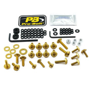 Pro Bolt Aluminium Fairing Bolt Kit For Kawasaki