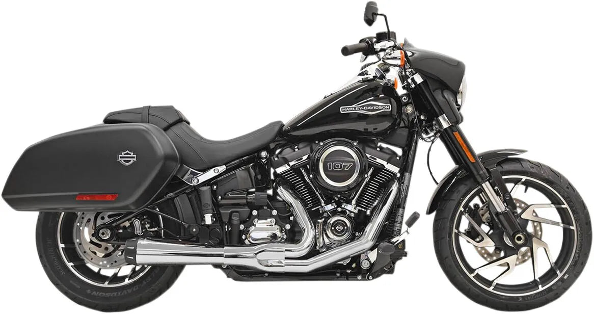 Bassani Xhaust 2-in-1 Road Rage Auspuffanlage Chrom