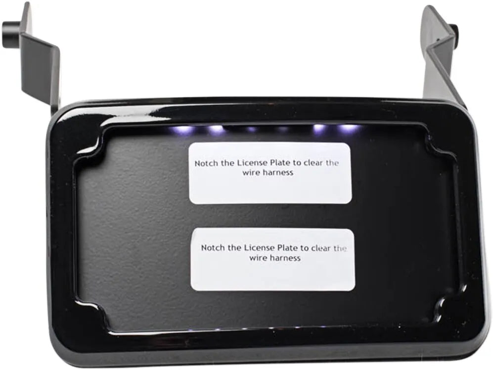 Cycle Visions Curved License Mount With Frame