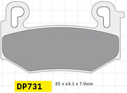 DP Brakes Standard Sintermetall Bremsbeläge - Vorne